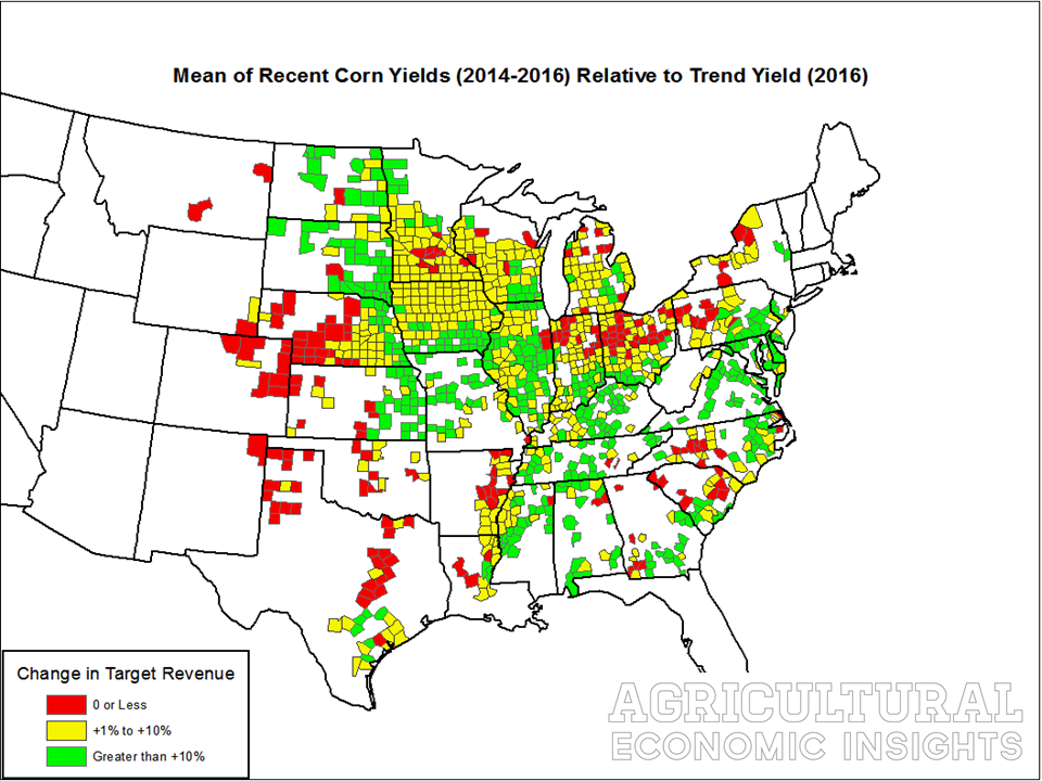 crop yields. US Ag Trends. Agricultural Economic Insights